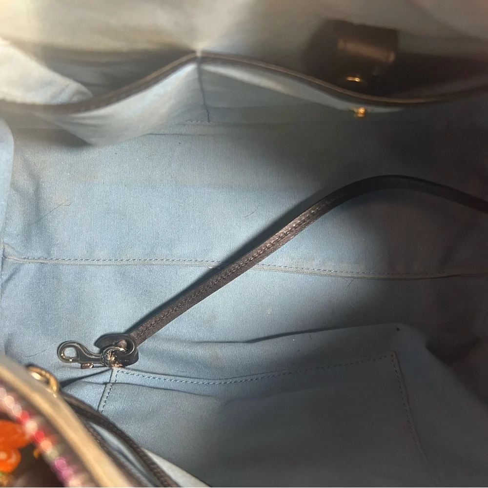 Retired Dooney & Bourke Disney Parks 10th Anniversary Mickey Balloons Satchel - Picture 12 of 16